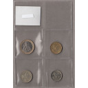 BULGARIA set di monete circolate da 5 - 10 - 20 Stotinki 1 Lev Bimetallica